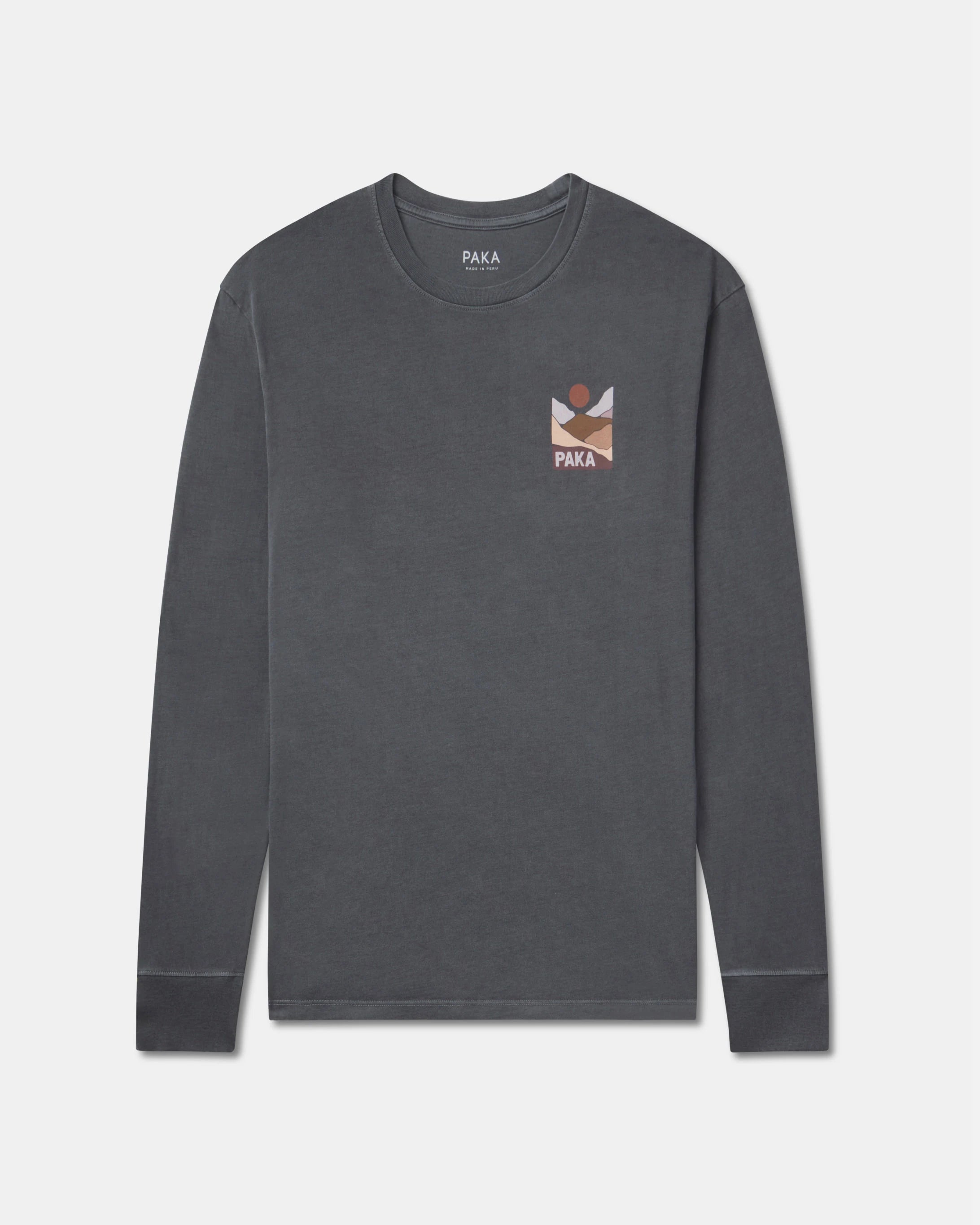 Sunset Long Sleeve – 100% Pima Cotton Graphic Shirt – PAKA®