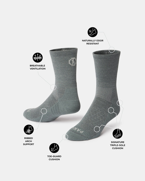 Trail 3/4 Crew Socks