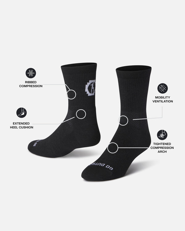 Trail 3/4 Crew Socks