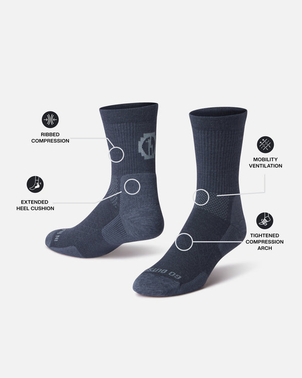 Trail 3/4 Crew Socks