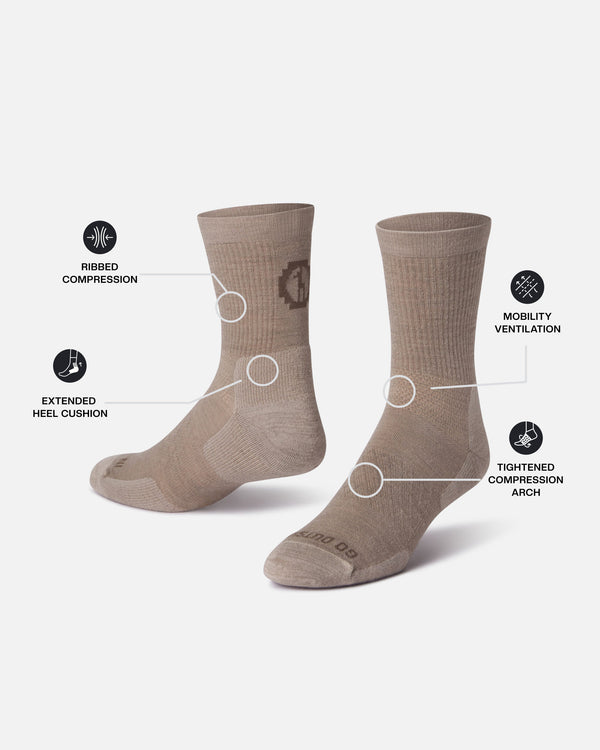 Trail 3/4 Crew Socks