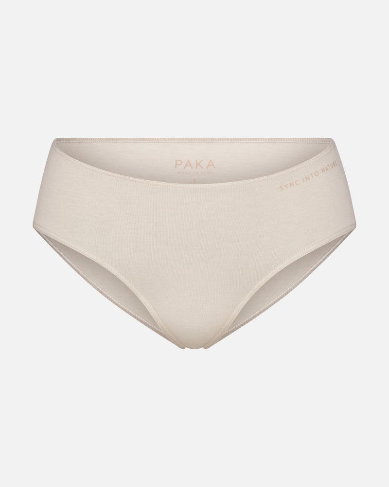 cream women's alpaca underwear 
