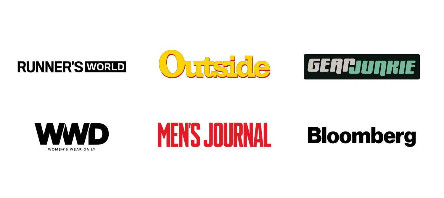 Featured at Runner's World, Outside, Gear Junkie, WWD, Men's Journal, Bloomberg