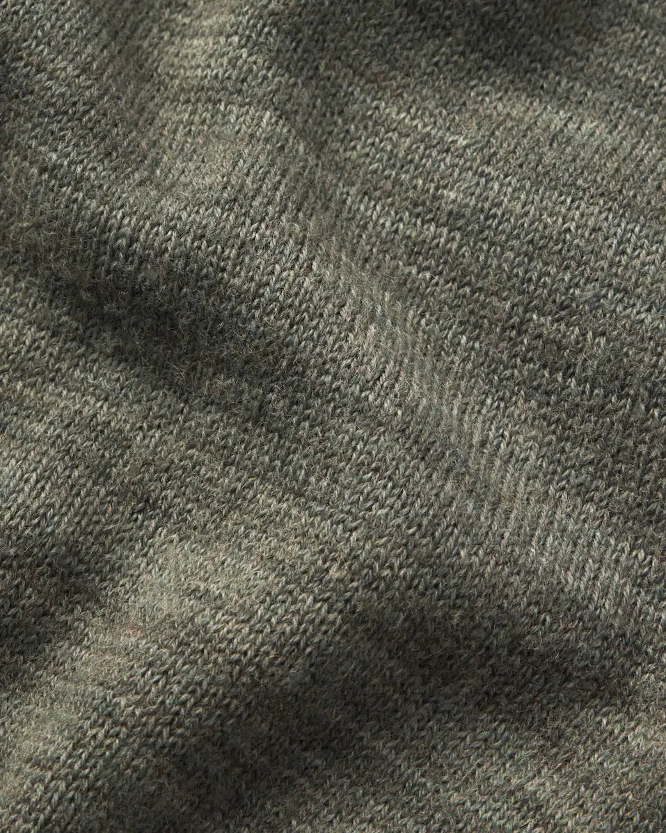 Eucalyptus Alpaca Hoodie Fabric Close Up 