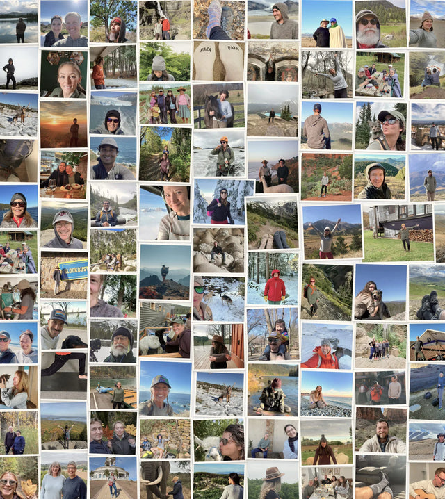Pictures of people wearing PAKA over the last 10 years