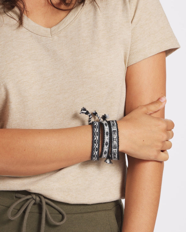 Woman wearing Inca Bracelet