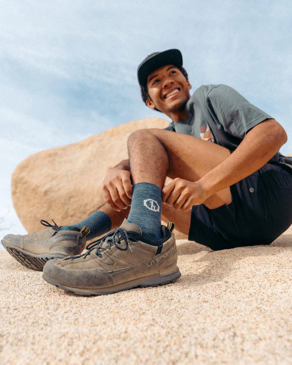 Essential Melange Crew Socks