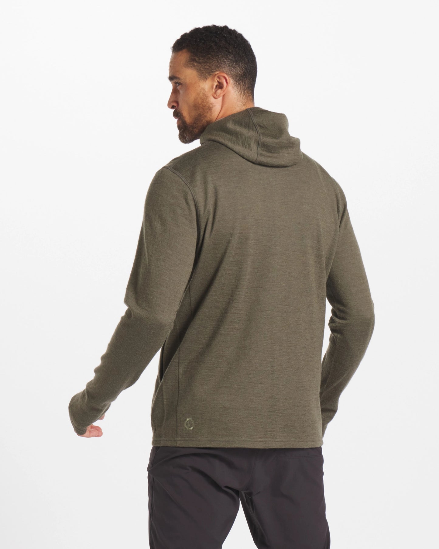 Breathe Men's Zip Hoodie - All-Natural Alpaca Activewear | Paka