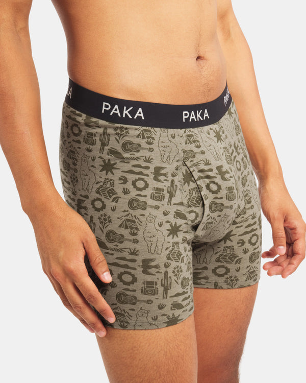 Men's Essential Printed Boxer Brief