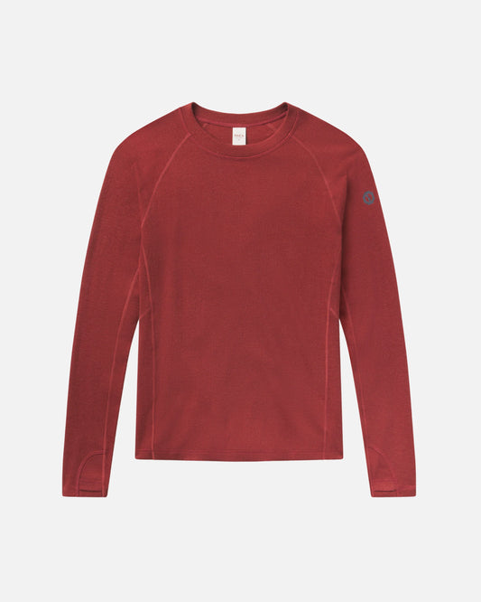 Men's Alpaca and Merino Wool Thermal Baselayer Top in Clay / Red – PAKA Apparel