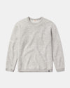 Men's PAKA Light Grey Mountain Crew sweater on a white background