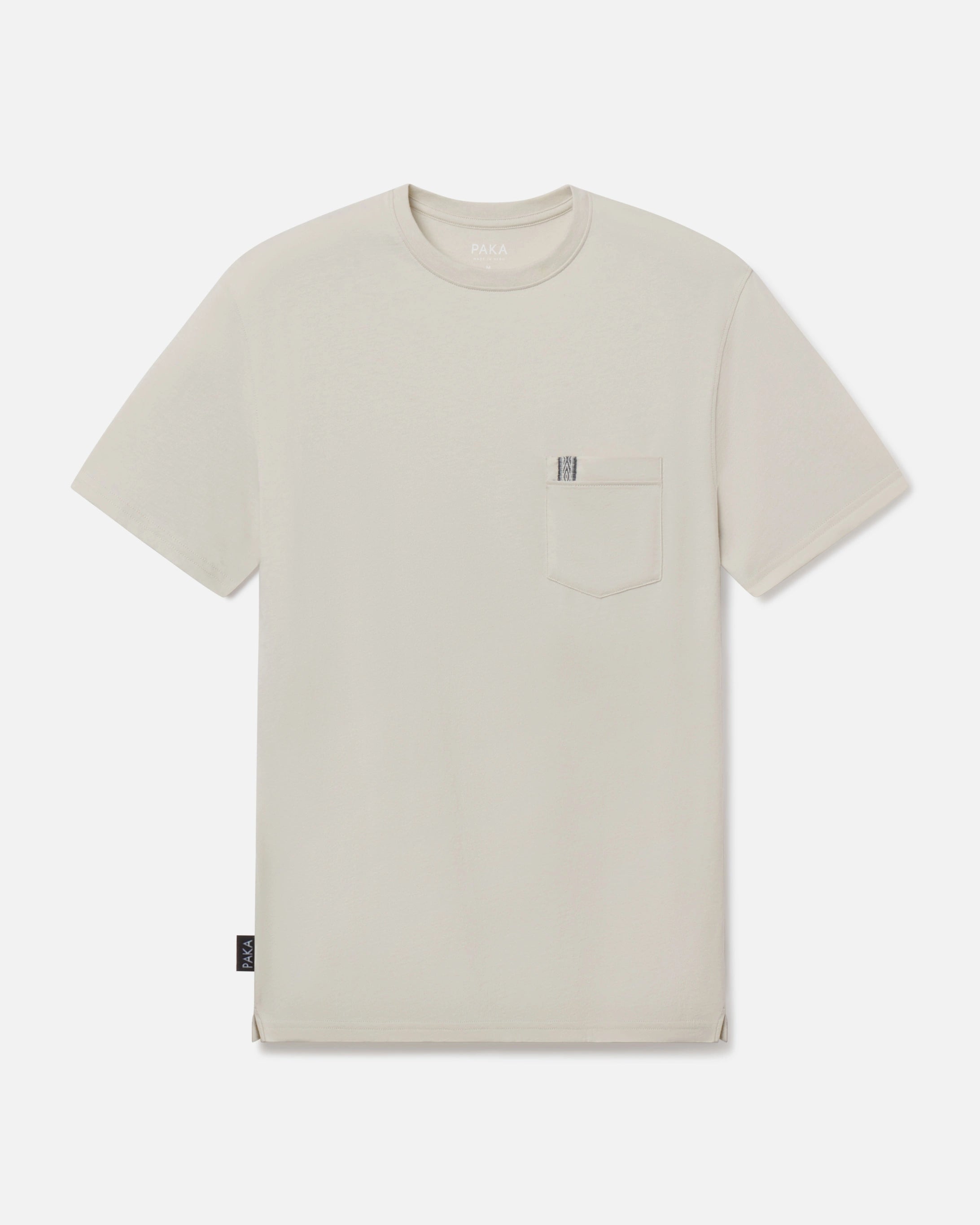 Men's Pocket Tee – Organic Pima Cotton & Alpaca T-Shirt