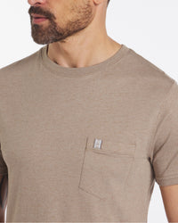 men's alpaca wool pocket tee shirt