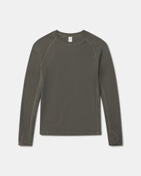 Andean Moss / Dark Green Men's Alpaca-Merino Natural Fiber Thermal Baselayer Top – PAKA Apparel