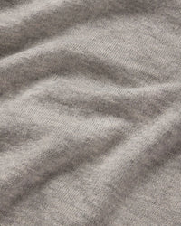 Heather grey alpaca fabric swatch
