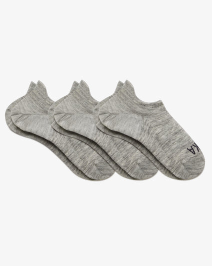 3 Pack of Light Grey No Show Alpaca Socks – PAKA Apparel