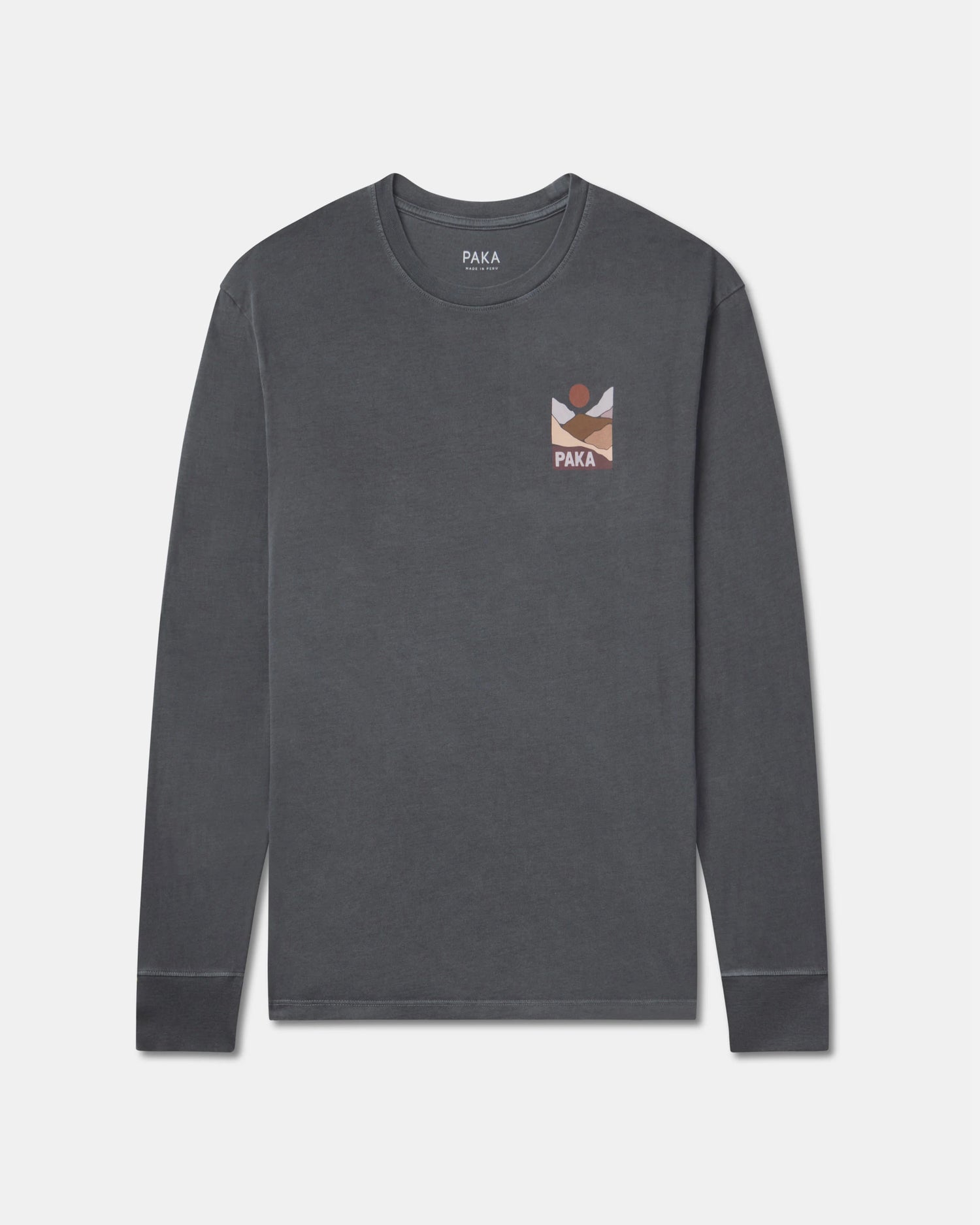 Sunset Long Sleeve – 100% Pima Cotton Graphic Shirt – PAKA®