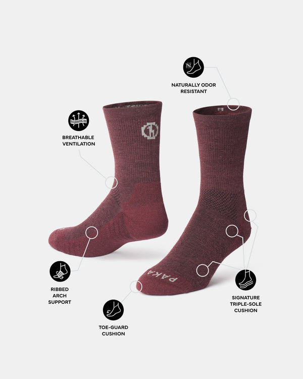 Trail 3/4 Crew Socks