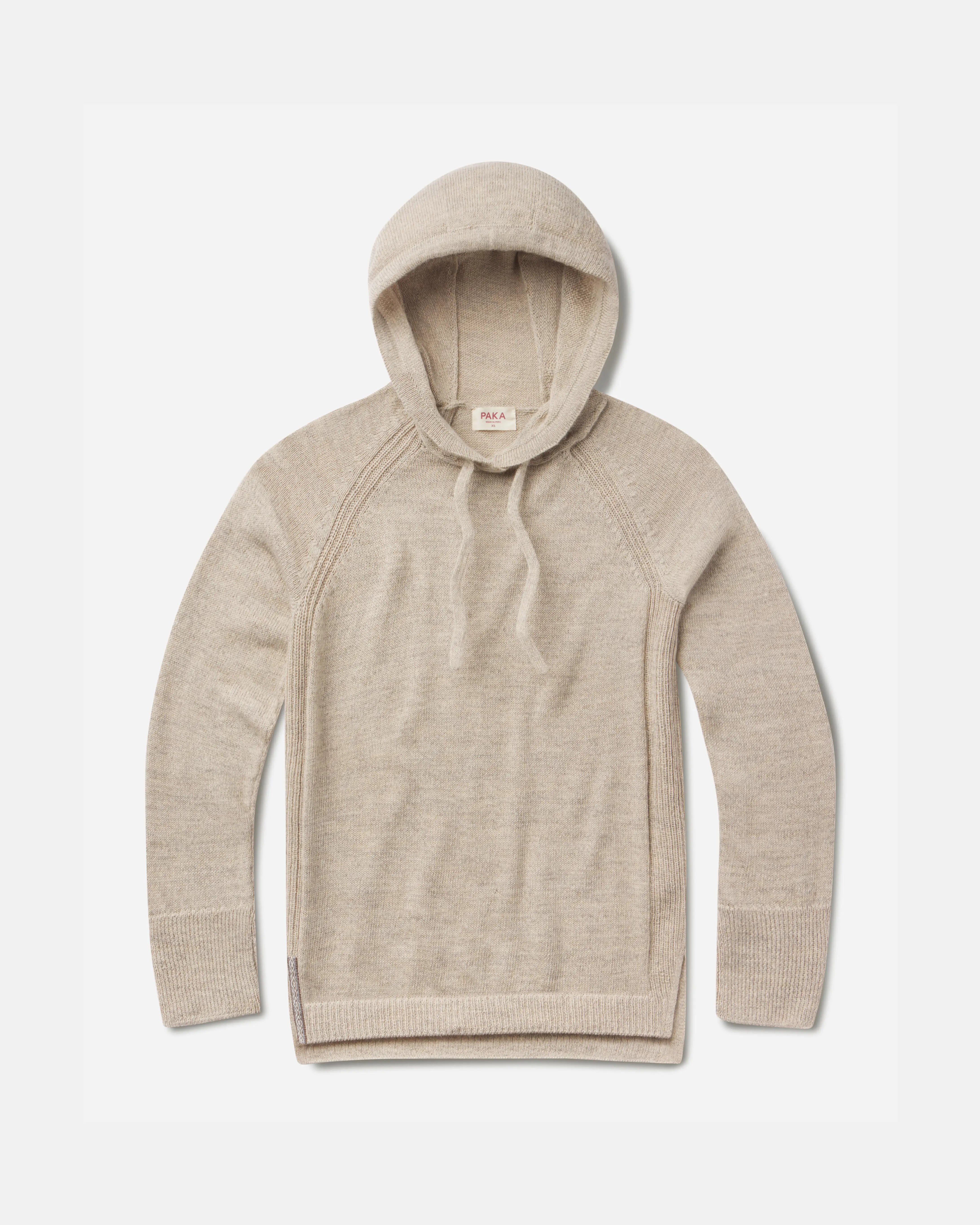 Women's Hoodie – Lightweight Alpaca Hooded Sweater