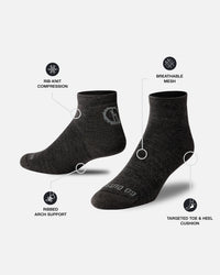 Trail 1/4 Crew Socks