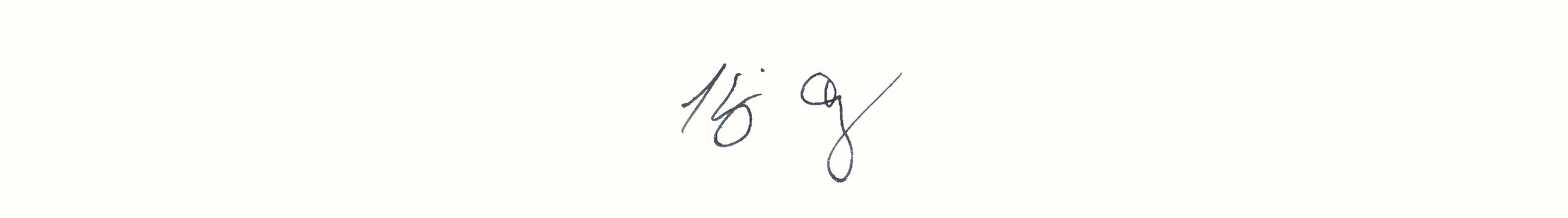 Handwritten signature of Kris, PAKA founder