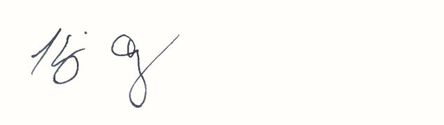 Kris’s handwritten signature