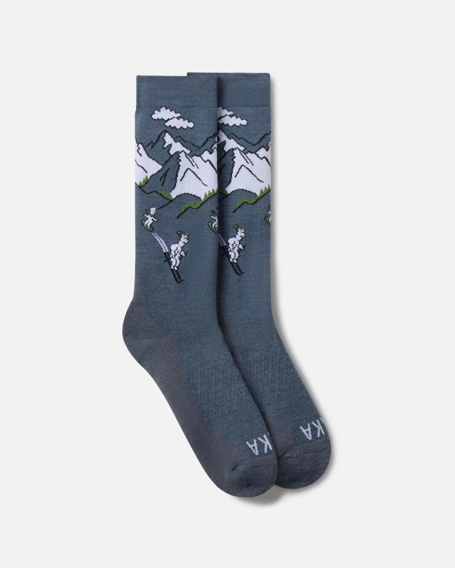 Snow Sebastian Socks – Alpaca Compression Ski Socks