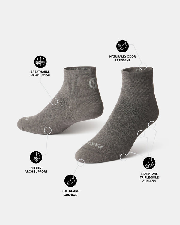 Trail 1/4 Crew Socks