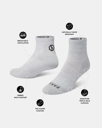 Trail 1/4 Crew Socks