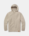 Beige hoodie on a light gray background