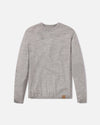 Light Grey Ultralight Crewneck Alpaca Wool Sweater from Peru - PAKA Apparel