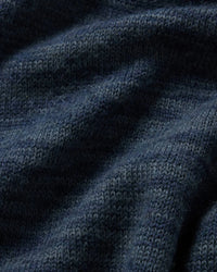 Navy alpaca wool swatch
