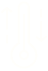 Image of a thermometer and arrows going up and down to symbolize thermoregulation