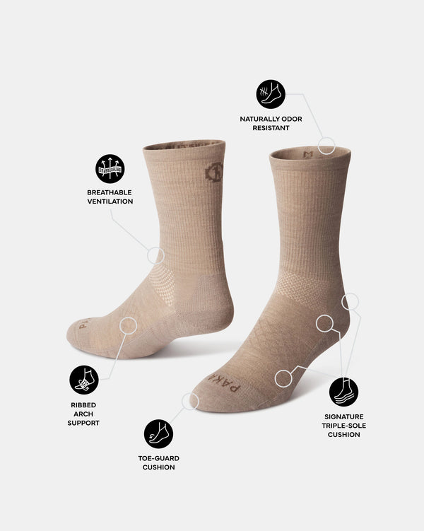 Trail 3/4 Crew Socks