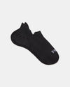 Flat lay of Trail Ankle Socks showcasing low-cut ankle silhouette, cushioned heel, and PAKA logo on white background