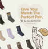 Give your match the perfect pair. Buy one, give one free. Just add socks to cart. 