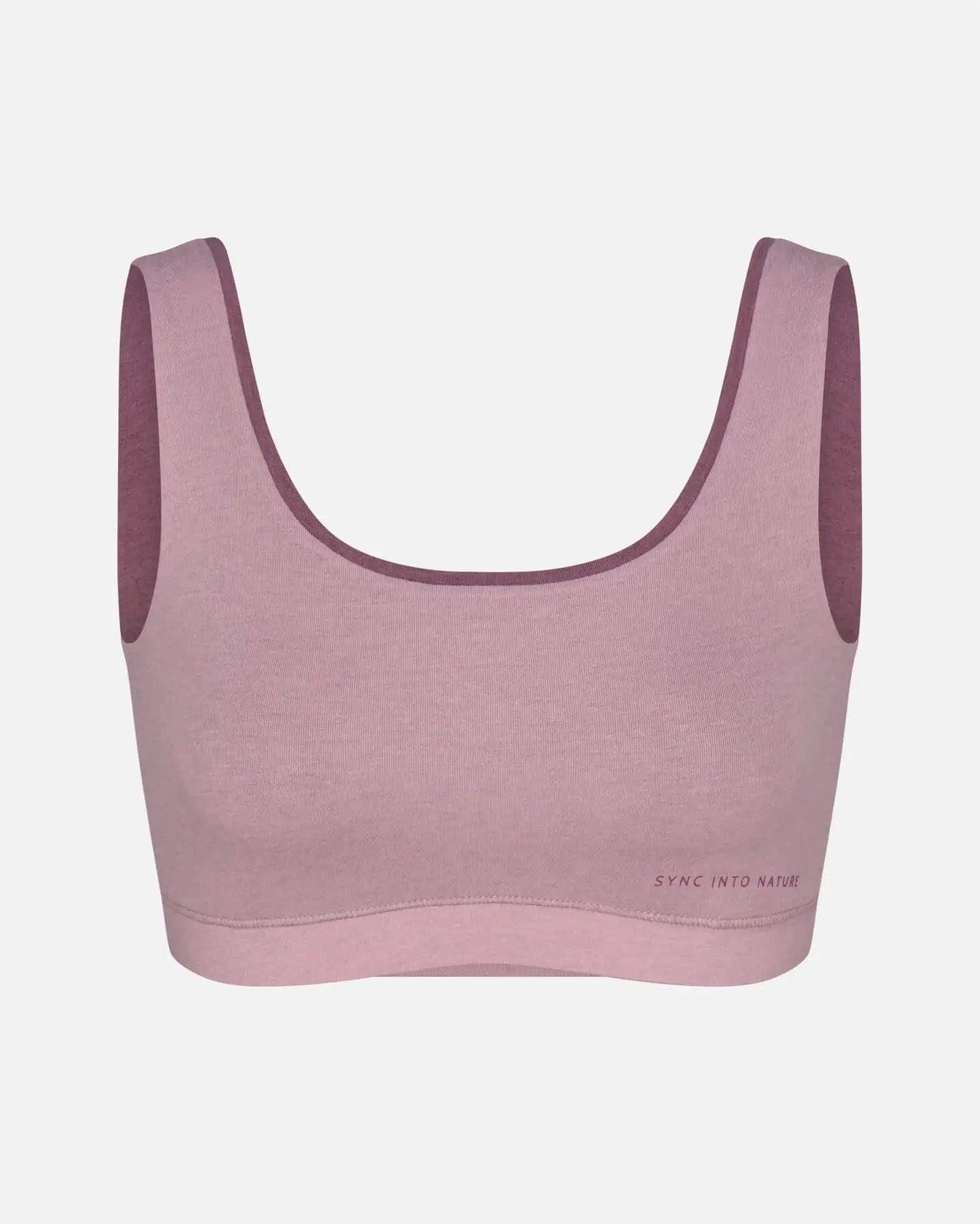 pink women's alpaca bra
