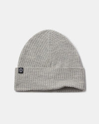 Light Grey Waffle Knit Beanie with Sustainable Alpaca Fiber – PAKA Apparel