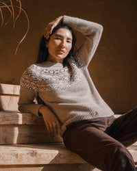 Women's Compass Fairisle Crew