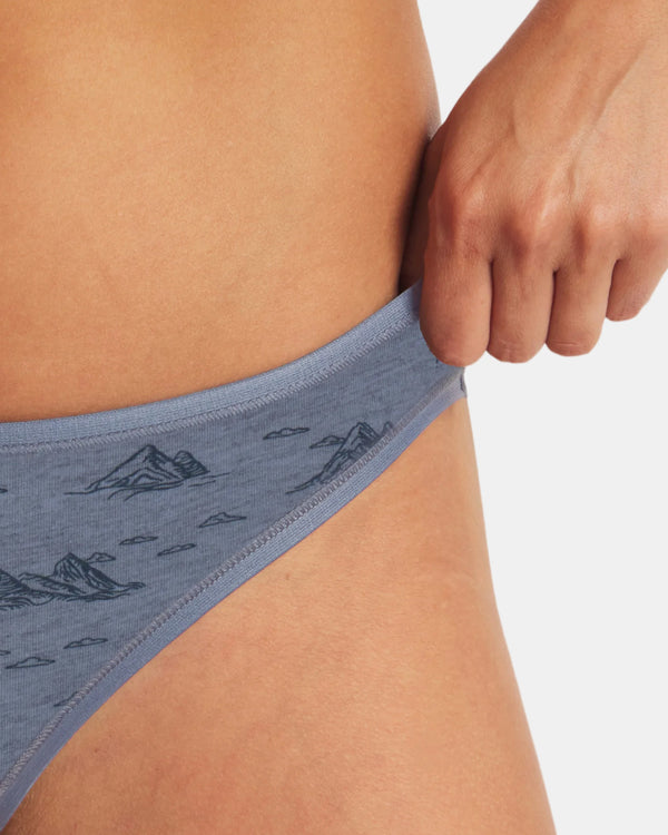 Women's Essential Printed Bikini Brief