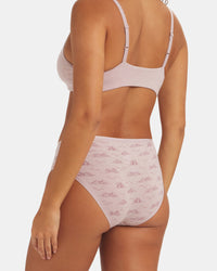 Women's Essential Printed Mid-Rise Brief