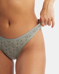 Women's Essential Printed Bikini Brief