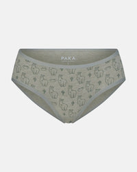 Women's Essential Printed Mid-Rise Brief