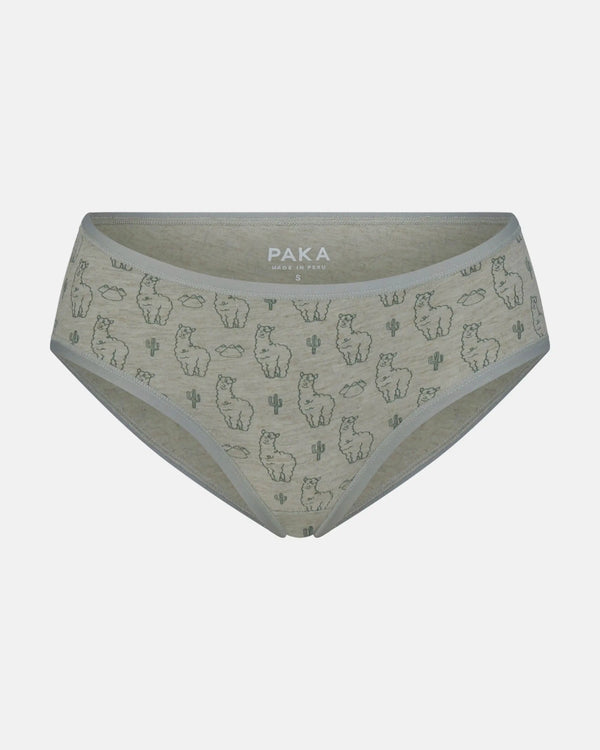 Women's Essential Printed Mid-Rise Brief