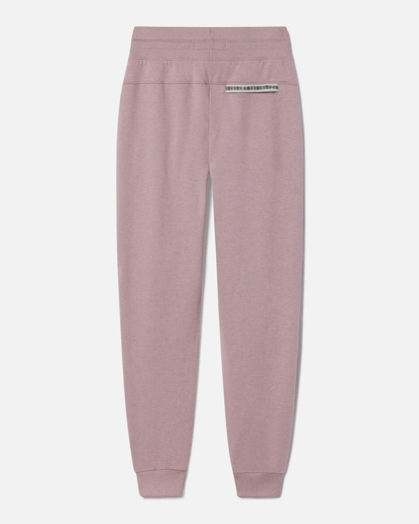 Back of Women's Quail / Pink Everyday Joggers for Travel or Lounging – PAKA Apparel