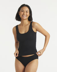Melina is 5'6", chest 32", waist 24.5", hips 36" and wearing a size S.