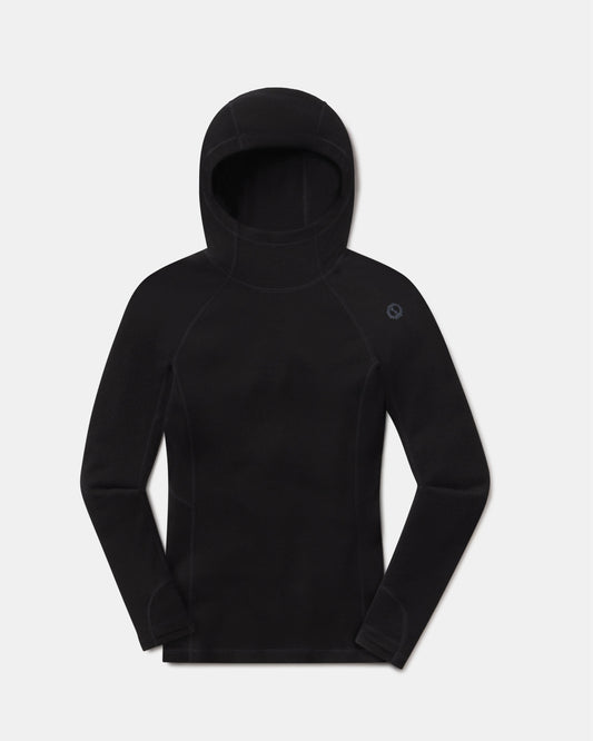 Women's Thermal Hoodie Baselayer with Alpaca-Merino Wool Blend – PAKA Apparel