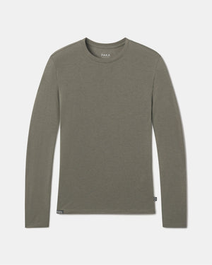 Women's Aire Long Sleeve Alpaca Shirt in Eucalyptus / Green – PAKA Apparel