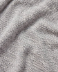 Close Up of Alpaca Yarn on Light Grey Women's Hoodie Sweater – PAKA Apparel
