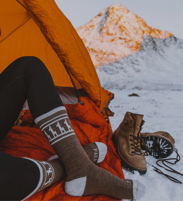 Warm-yet-lightweight socks for all seasons.